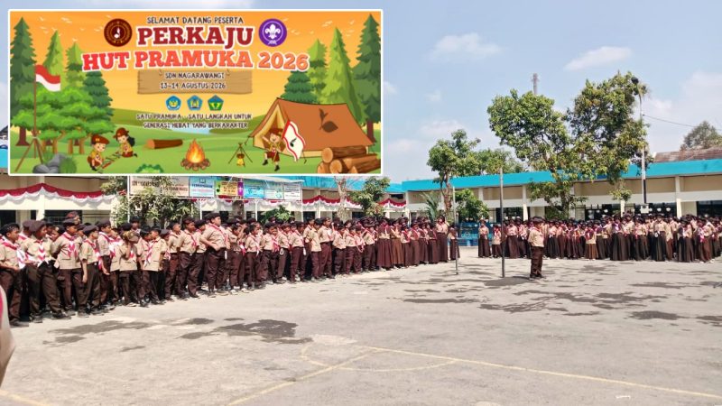 Dalam rangka HUT Pramuka ke-65 dan Kemerdekaan RI