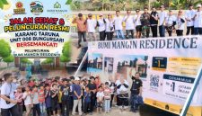 Launching Bumi Mangin Residence, Karang Taruna Unit 008 Bungursari Gelar Jalan Sehat