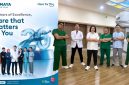 Behind the scenes para talent dalam proses pembuatan Music Video “One Primaya” yang berlangsung di Primaya Hospital Tangerang, Kelapa Gading, Makassar dan Betang Pambelum