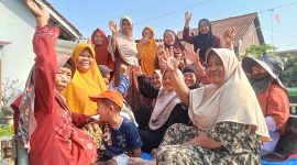 Tolak Money Politics, Emak-Emak di Desa Sungapan Patungan Duit Belanja Modalin Calon Kades