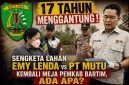 Foto tim PKS saat cek lapangan dan pengambilan titik koordinat obyek sengketa