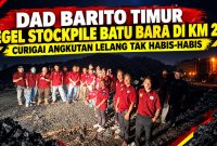 Foto Puluhan Ormas DAD Bartim segel Stockpile batu bara