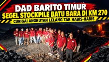 Foto Puluhan Ormas DAD Bartim segel Stockpile batu bara