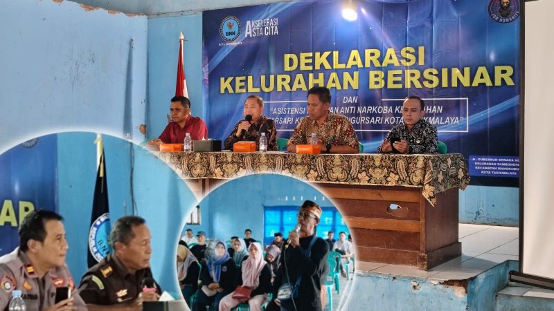 BNN Kota Tasikmalaya dan Aparat Penegak Hukum Edukasi Warga Bantarsari Perang Lawan Narkoba